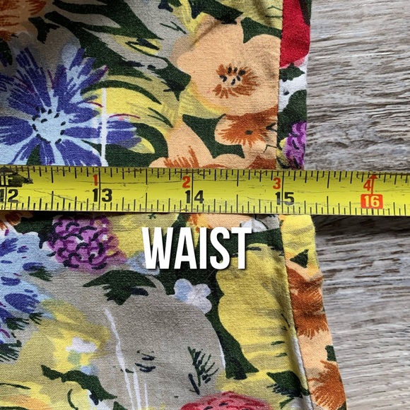 vintage 90s Bramble Lane : floral cotton dress - Picture 13 of 14